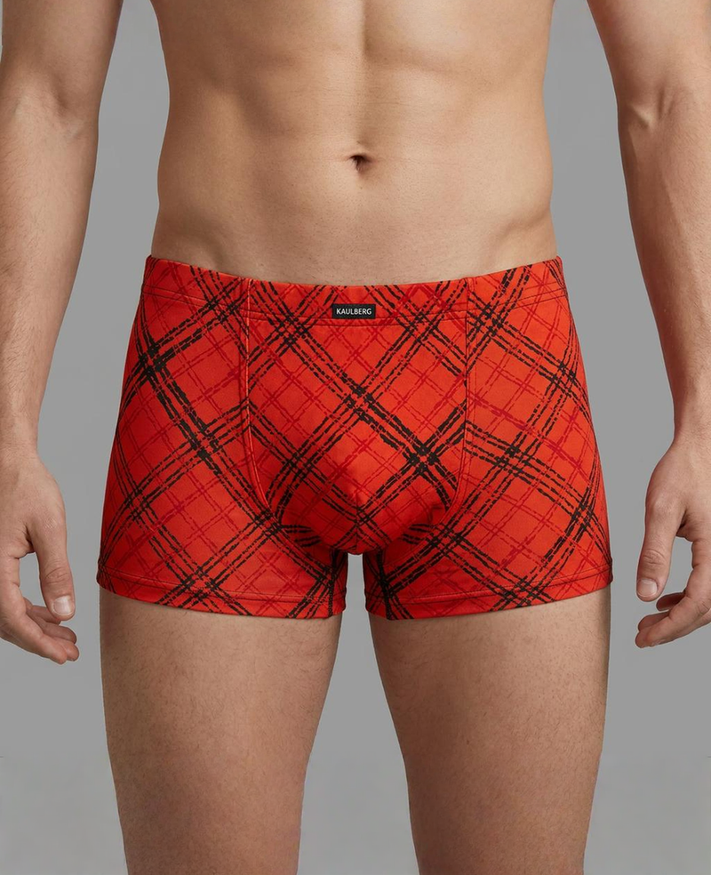 Premium Boxershorts Herren Orange