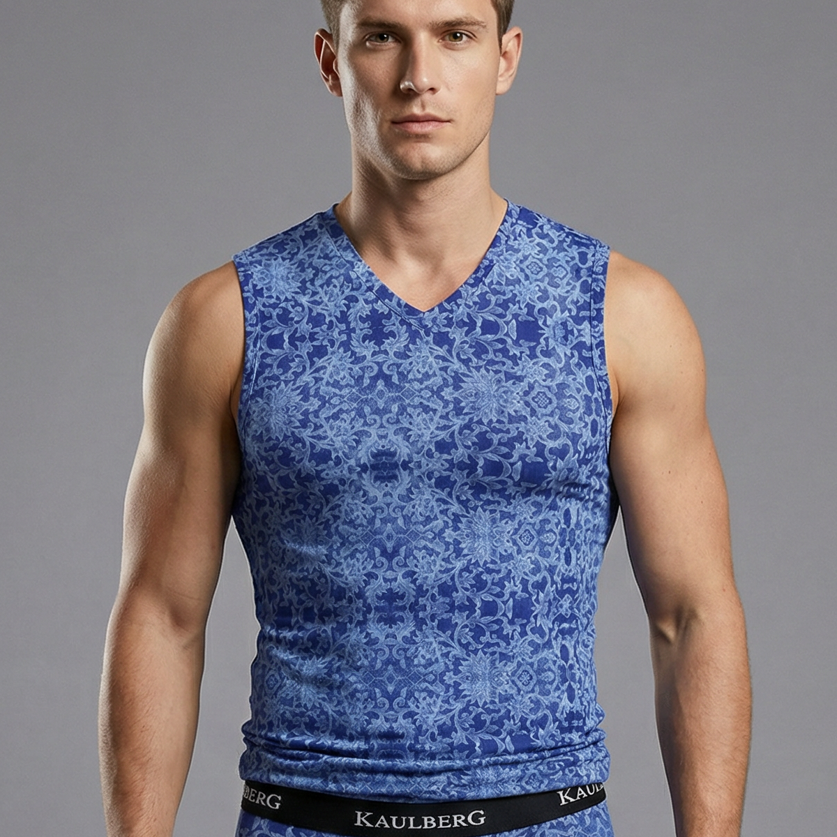 Tanktop Herren Blau