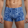 edle Boxershorts Herren Blau 