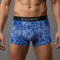 edle Boxershort Herren Blau 