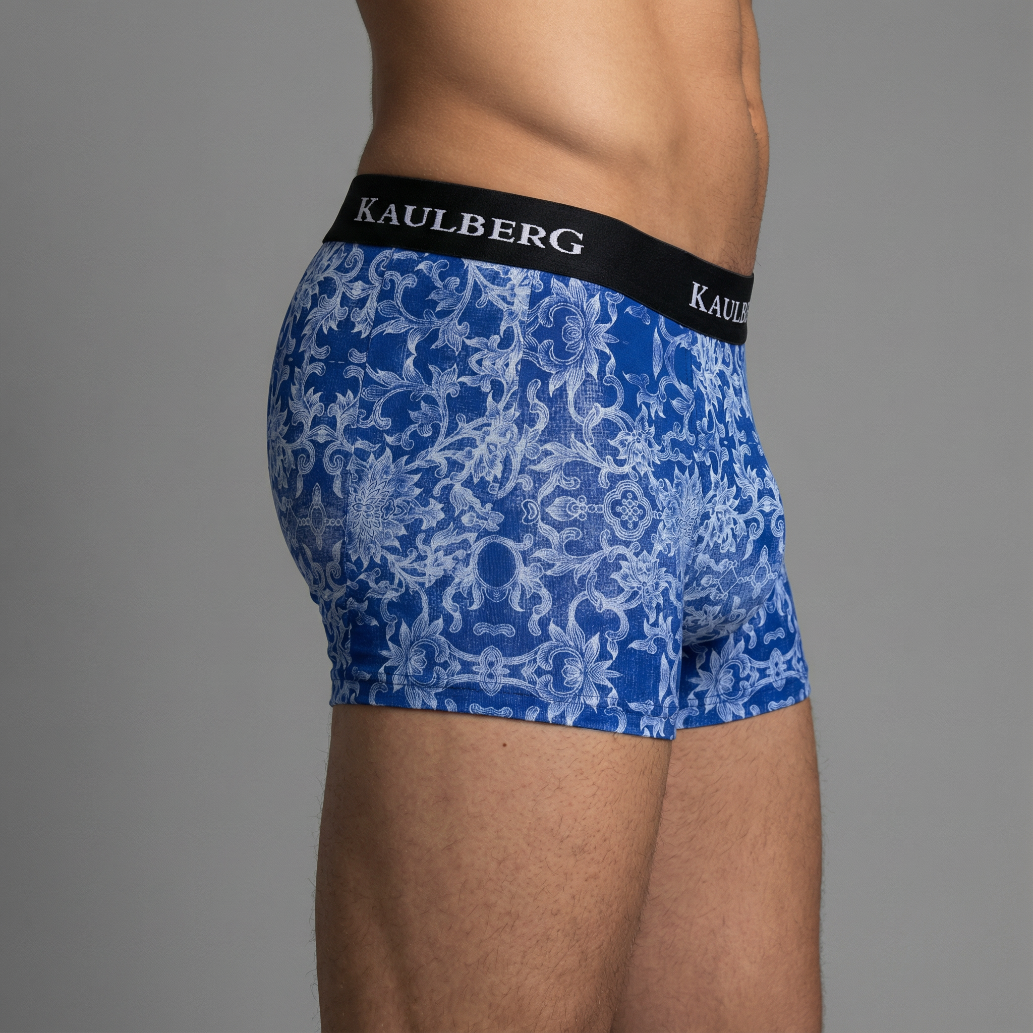 edle Boxershort Herren Blau 