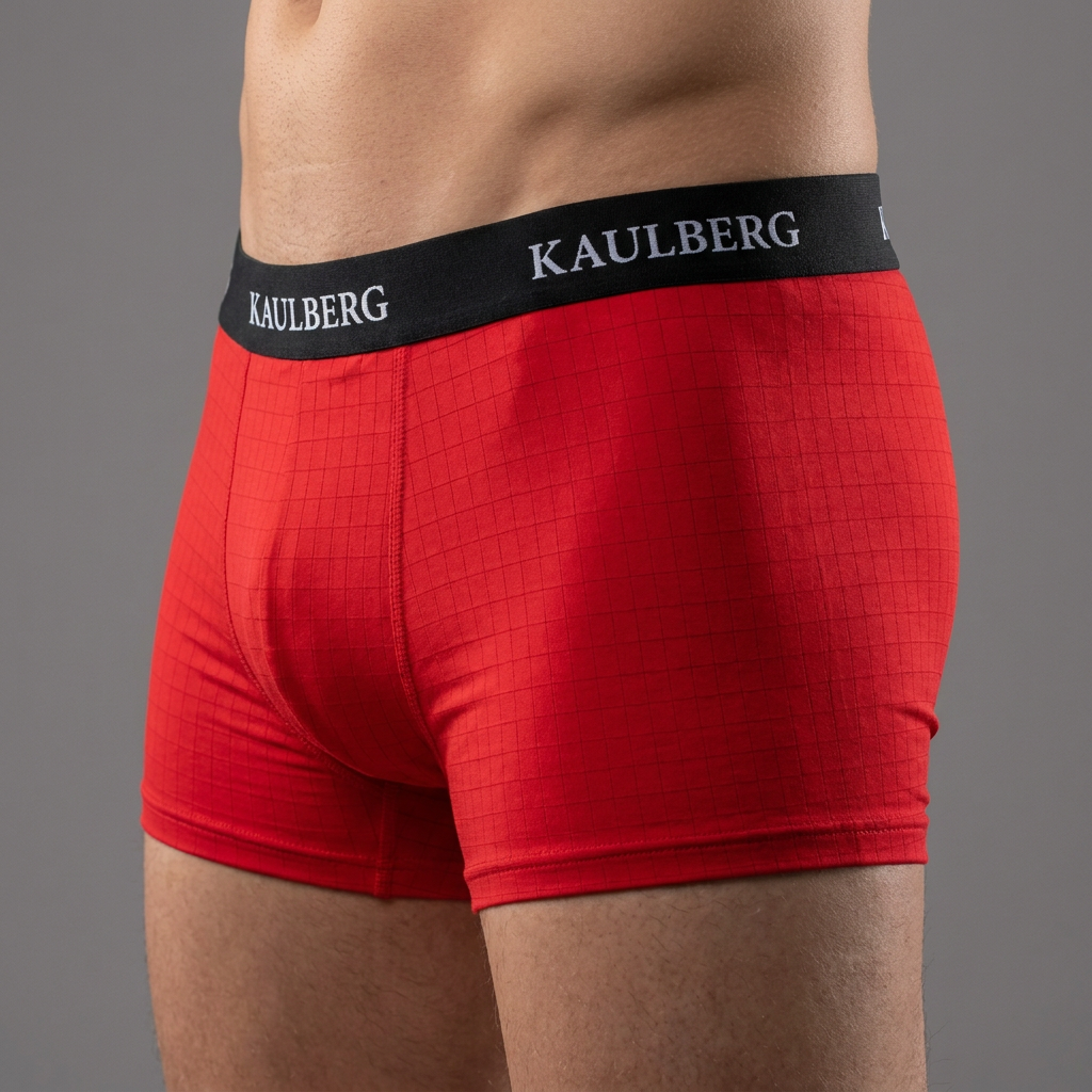 Boxershorts Herren Rot aus Mikrofaser